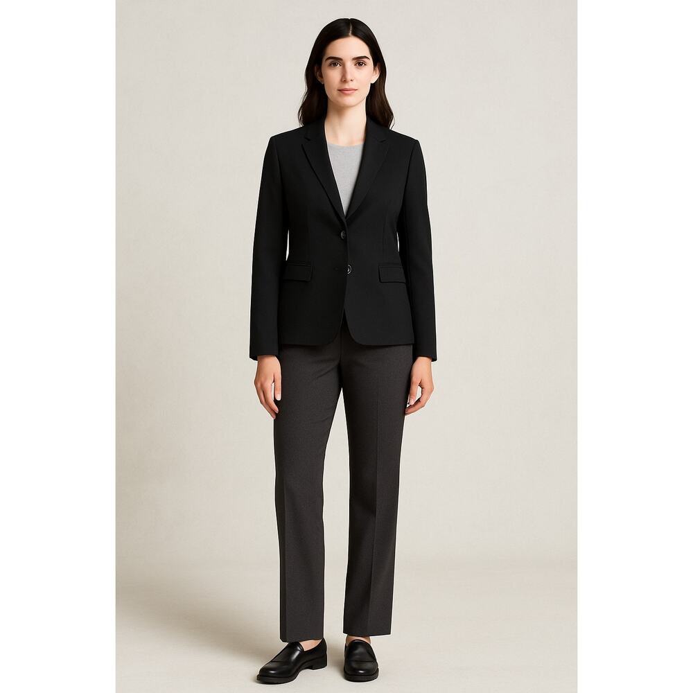 Elliott Lauren Womens Size 14 Work Wear Casual Button Zip Closure Front Pants